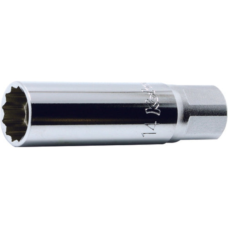 Ko-ken Tools 3/8 Sq. Dr. 12 point Magnetic Spark Plug Socket 14mm
