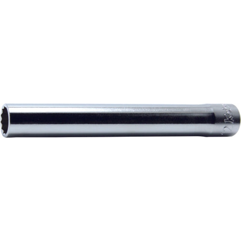 Ko-ken Tools 3/8 Sq. Dr. Socket 14mm 12 point Length 120mm