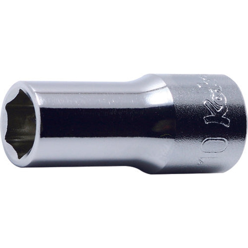Ko-ken Tools 3/8 Sq. Dr. Socket 19mm 6 point Length 40mm