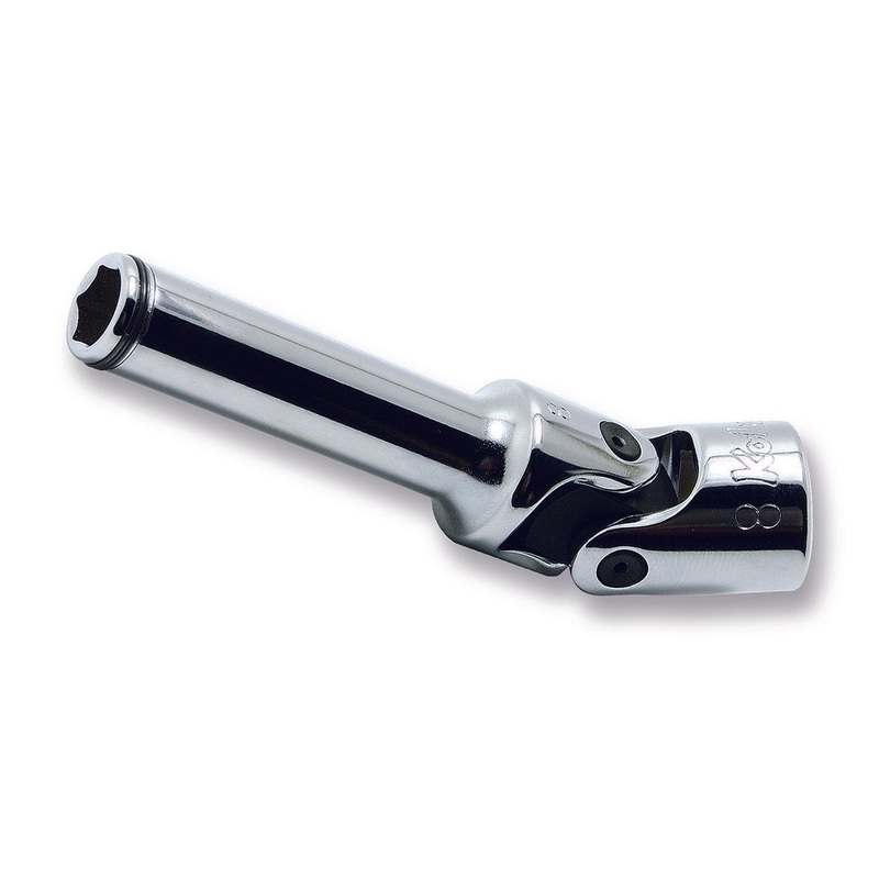 Ko-ken Tools 3/8 Sq. Dr. Universal Socket 9mm Nut Grip Length 89mm For Glow Plug