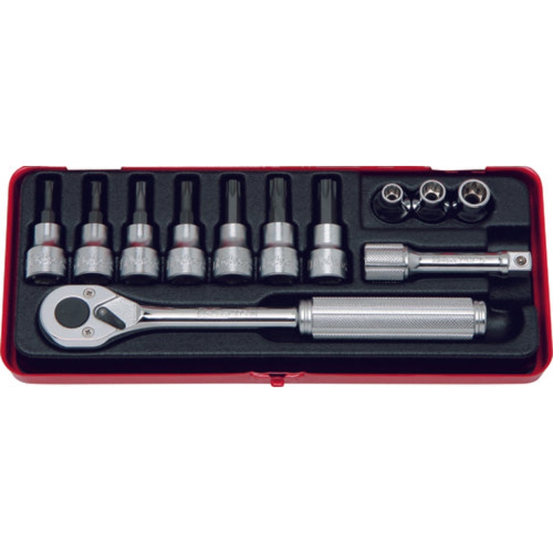 Ko-ken Tools 3/8 Sq. Dr. 12 Piece TORX Socket set