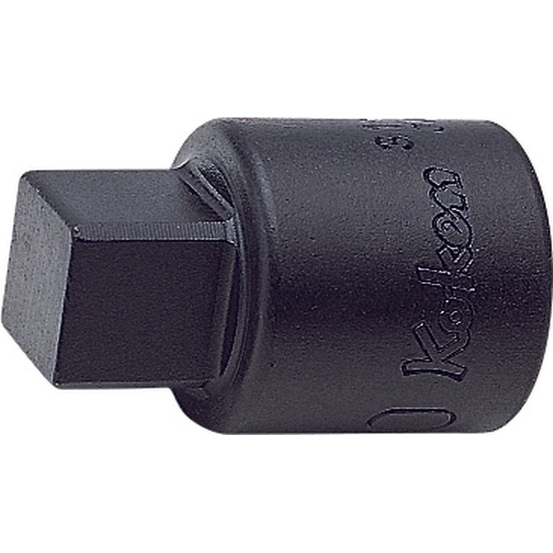 Ko-ken Tools 3/8 Sq. Dr. Bit Socket 12mm Square Length 28mm For Drain Plug