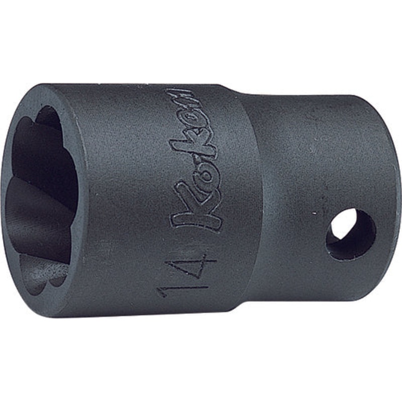 Ko-ken Tools 3/8 Sq. Dr. Nut Twister 13mm Length 32mm