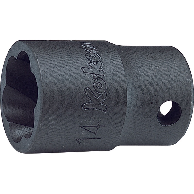 Ko-ken Tools 3/8 Sq. Dr. Nut Twister 16mm Length 32mm