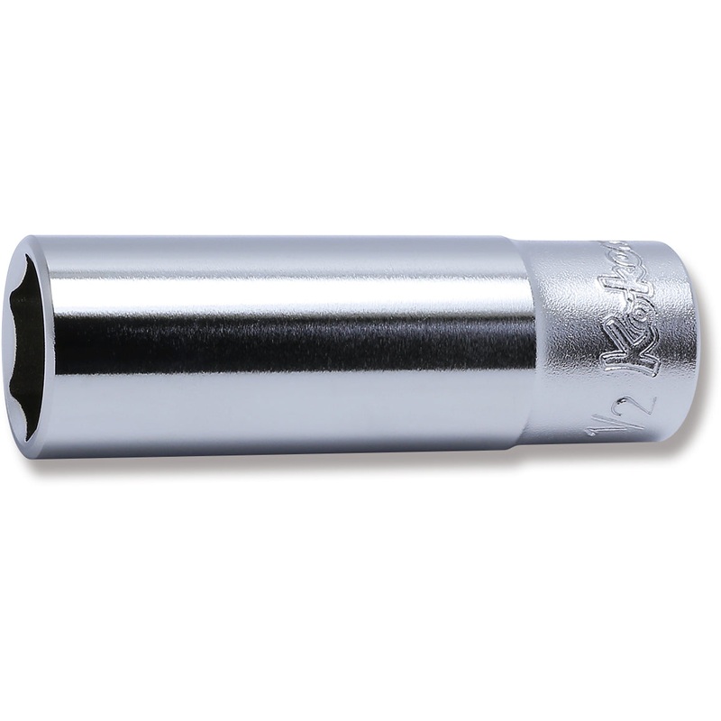 Ko-ken Tools 3/8 Sq. Dr. Socket 1/2 6 point Length 55mm