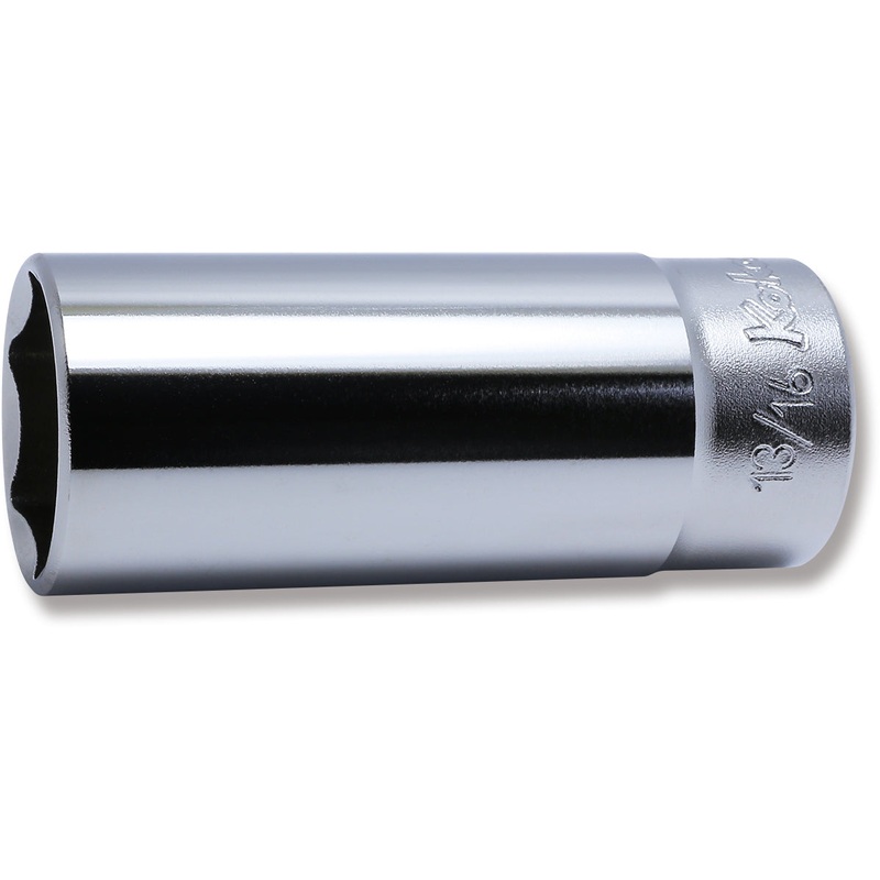 Ko-ken Tools 3/8 Sq. Dr. Socket 13/16 6 point Length 65mm