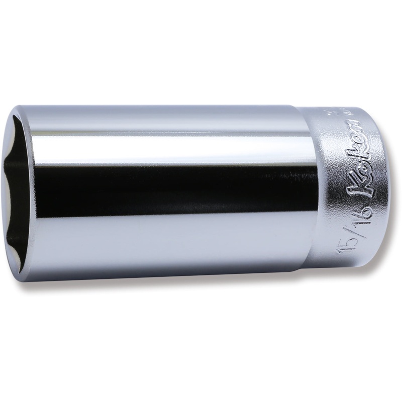 Ko-ken Tools 3/8 Sq. Dr. Socket 15/16 6 point Length 65mm