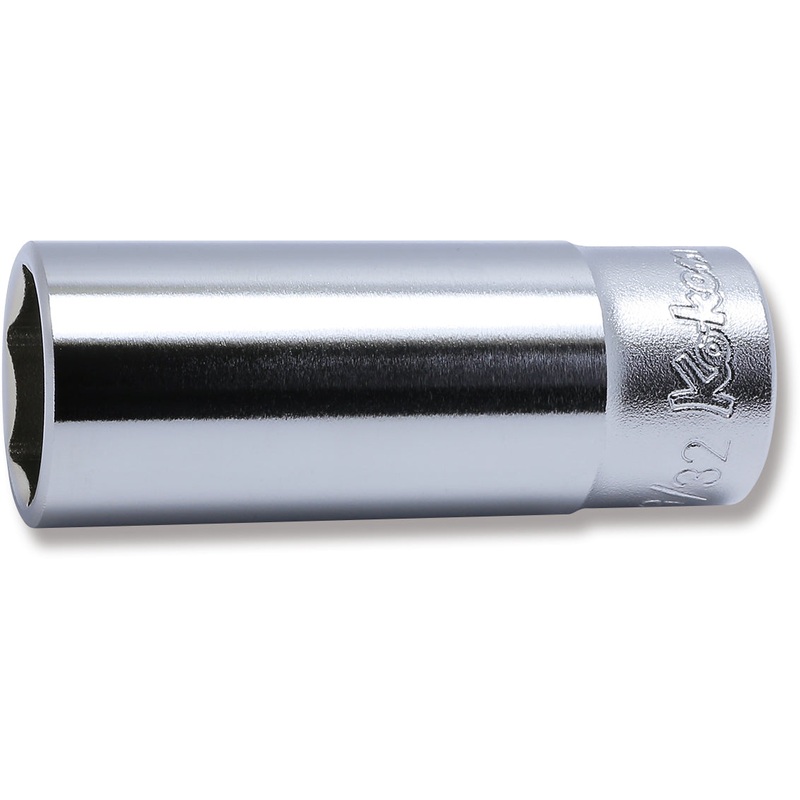 Ko-ken Tools 3/8 Sq. Dr. Socket 19/32 6 point Length 55mm