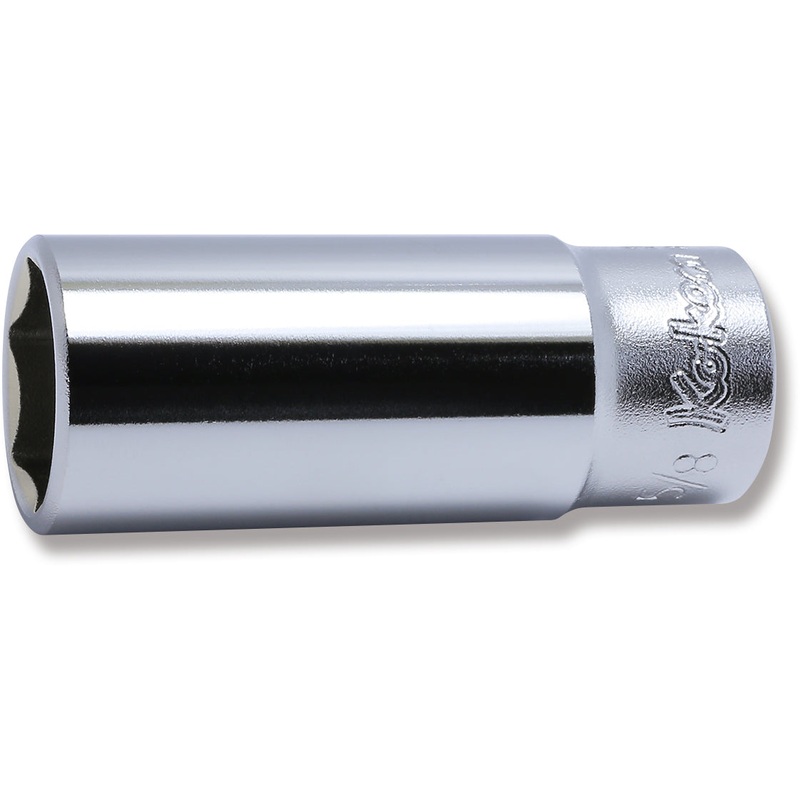 Ko-ken Tools 3/8 Sq. Dr. Socket 5/8 6 point Length 55mm