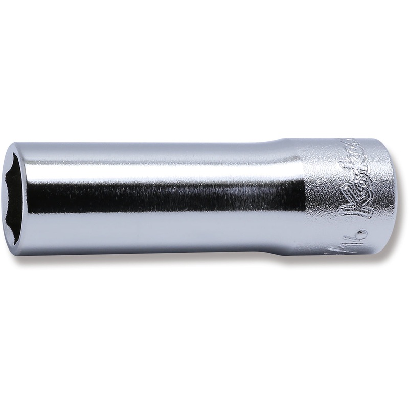 Ko-ken Tools 3/8 Sq. Dr. Socket 7/16 6 point Length 55mm