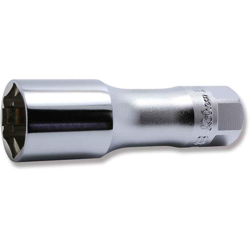 Ko-ken Tools 3/8 Sq. Dr. Z-Series 6-Point Clip Type Spark Plug Socket 18mm