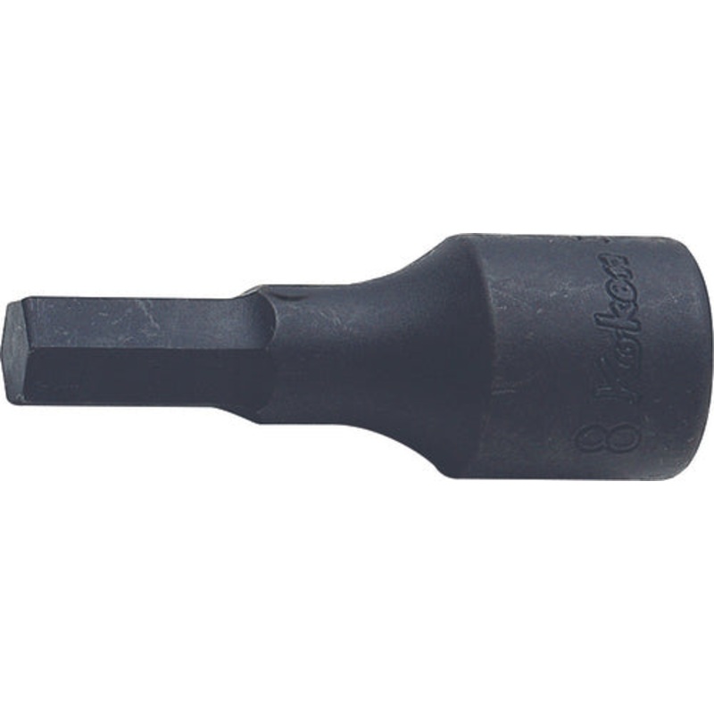 Ko-ken Tools 3/8 Sq. Dr. Bit Socket 10mm Hex Length 52mm