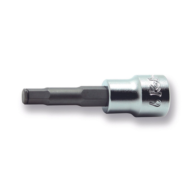Ko-ken Tools 3/8 Sq. Dr. Bit Socket 8mm Grip Ring Length 62mm