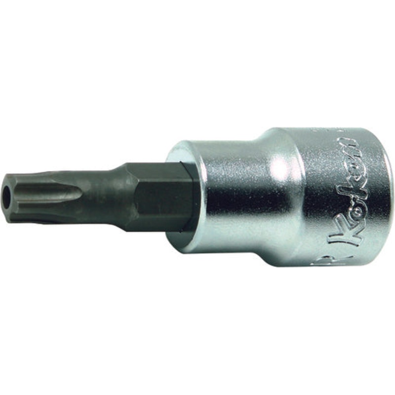 Ko-ken Tools 3/8 Sq. Dr. Tamper-Resistant TORXplus 40IPR Bit Socket – Length 50mm