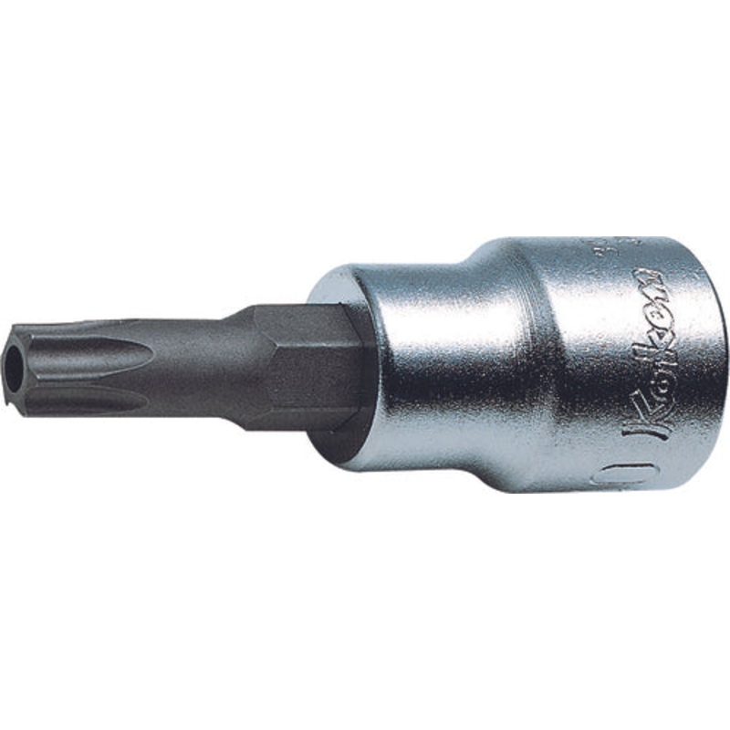 Ko-ken Tools 3/8 Sq. Dr. Temper-Resistant TORX T55H Bit Socket – Length 160mm