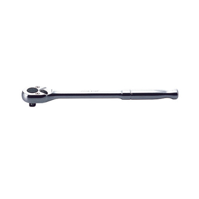 Ko-ken Tools 1/4 Sq. Dr. Ratchet Handle 20 teeth Length 160mm Polished Handle