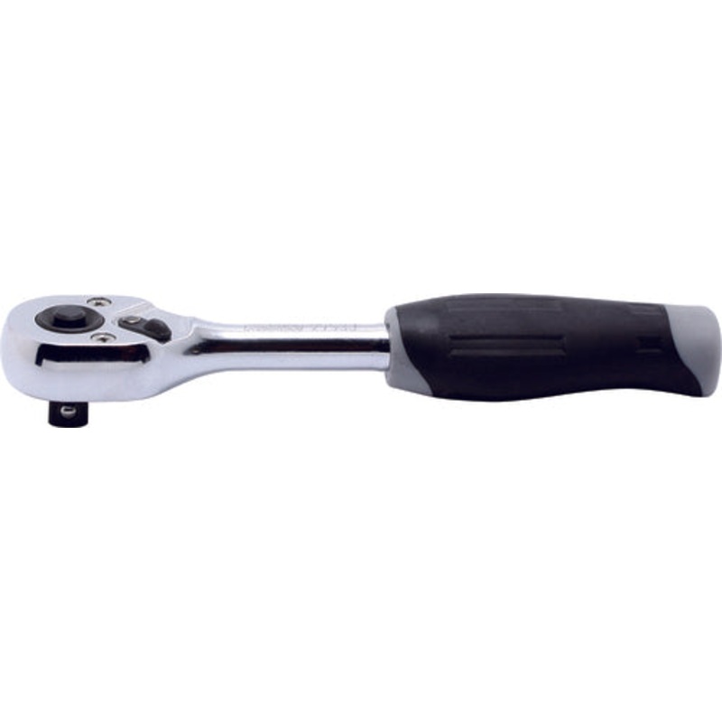 Ko-ken Tools 1/4 Sq. Dr. Ratchet Handle 20 teeth Push Button Length 115mm Plastic Handle
