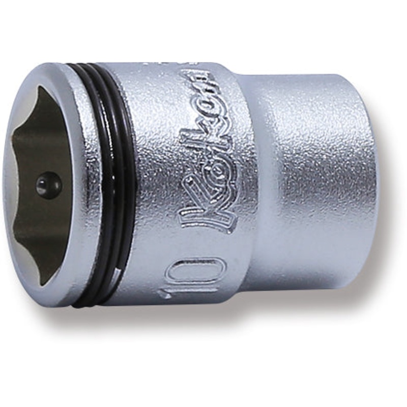 Ko-ken Tools 1/4 Sq. Dr. Short NUT GRIP Socket – 10mm