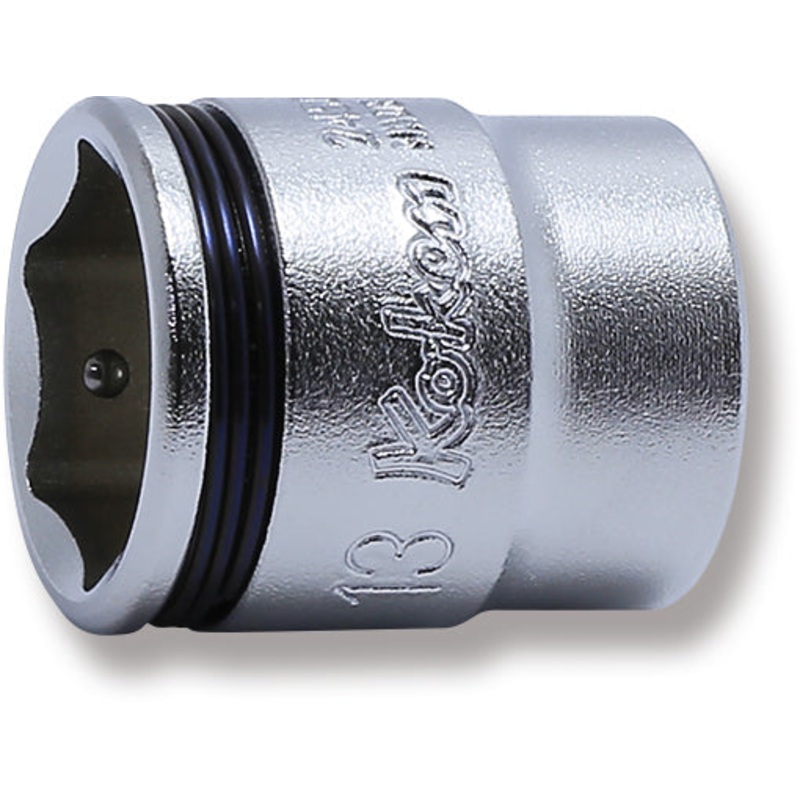 Ko-ken Tools 1/4 Sq. Dr. Short NUT GRIP Socket – 13mm