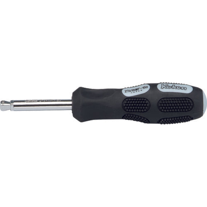 Ko-ken Tools 1/4 Sq. Dr. Spinner Handle Wobble-Fix Length 150mm