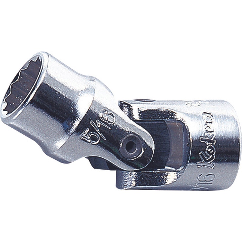 Ko-ken Tools 1/4 Sq. Dr. Universal Socket 4mm 12 point Length 31.5mm