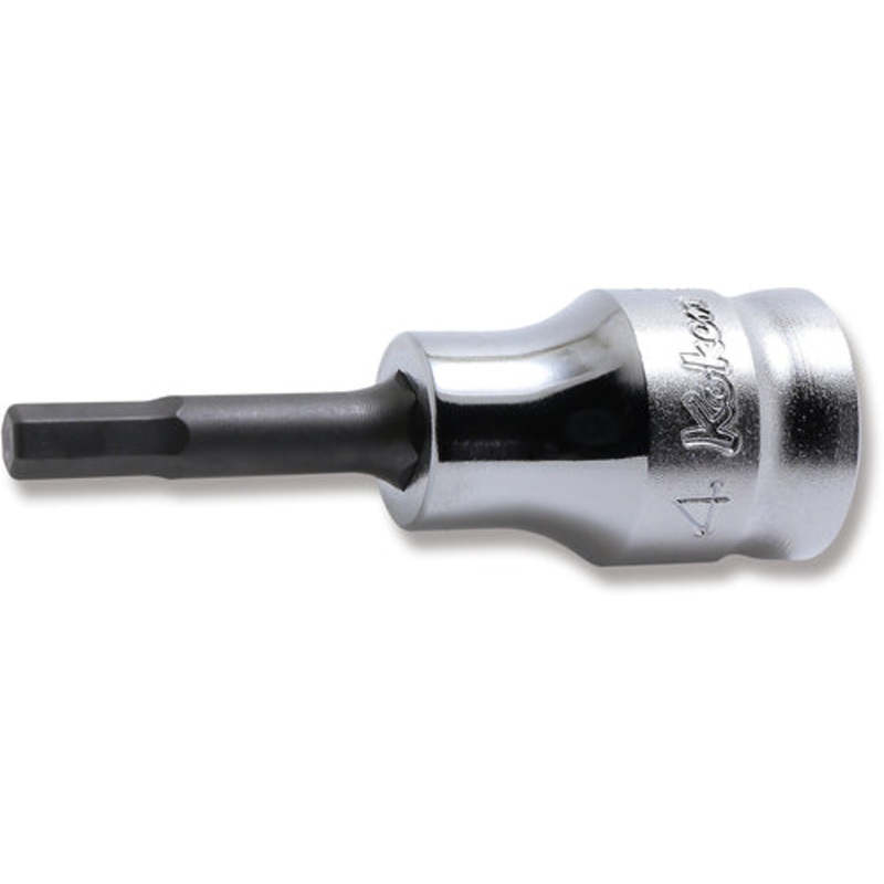 Ko-ken Tools 3/8 Sq. Dr. Bit Socket 12mm 6 point Length 50mm Z-series