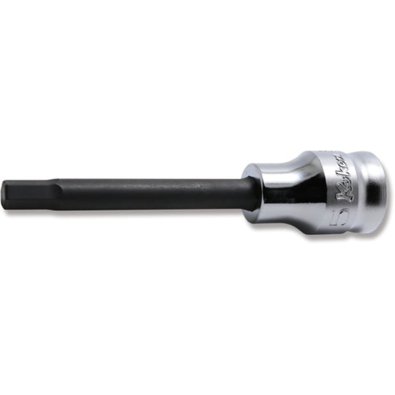 Ko-ken Tools 3/8 Sq. Dr. Bit Socket 4mm 6 point Length 75mm Z-series