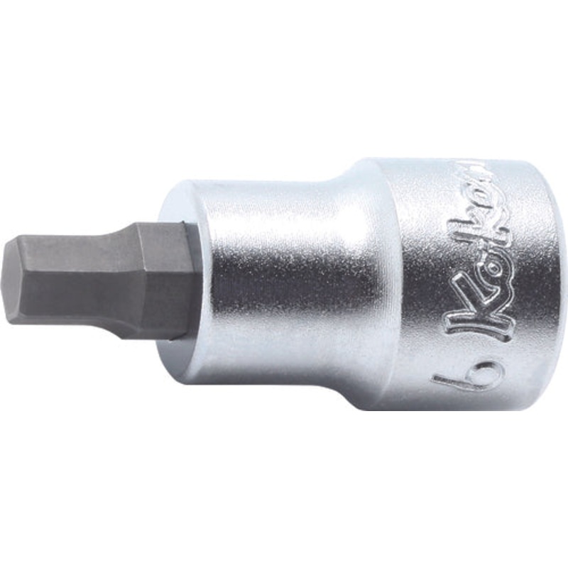 Ko-ken Tools 3/8 Sq. Dr. Bit Socket 5mm Hex Length 38mm