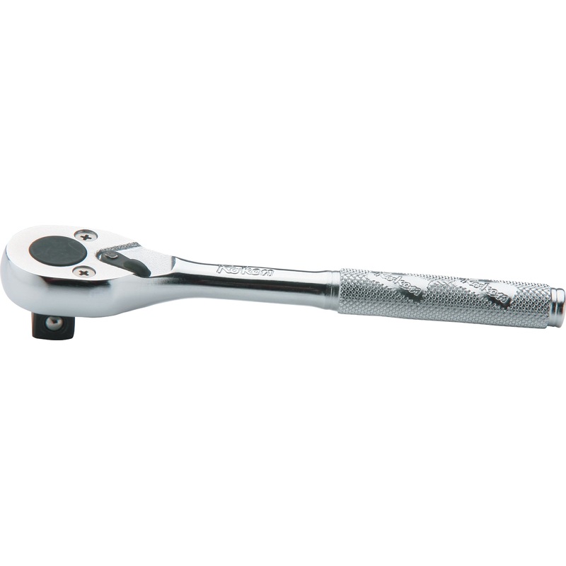 Ko-ken Tools 3/8 Sq. Dr. Ratchet Handle 24 teeth Length 125mm Metal Handle