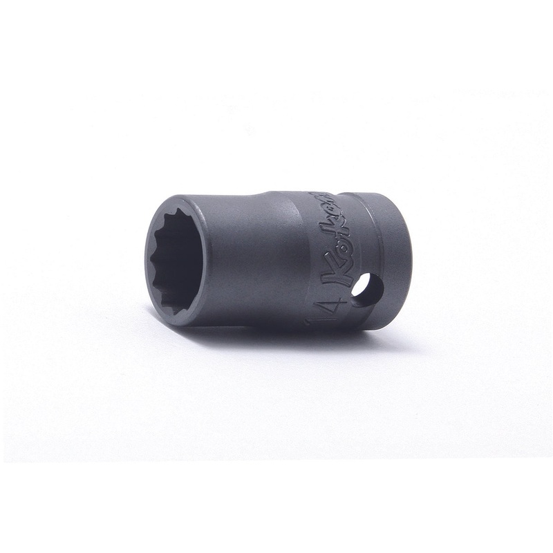 Ko-ken Tools 1/2 Sq. Dr. Socket 12mm 12 point Length 37mm