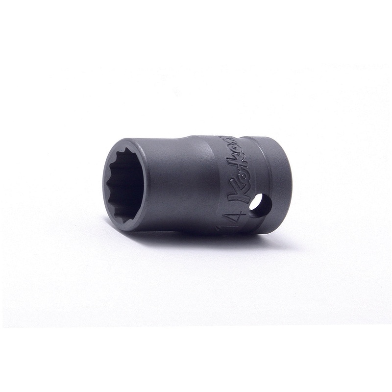 Ko-ken Tools 1/2 Sq. Dr. Socket 17mm 12 point Length 37mm