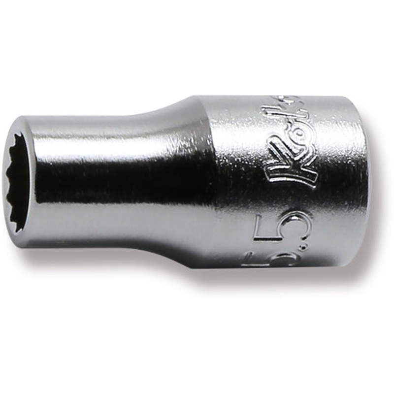Ko-ken Tools 1/4 Sq. Dr. 12 Point chrome SAE Socket 5.5mm