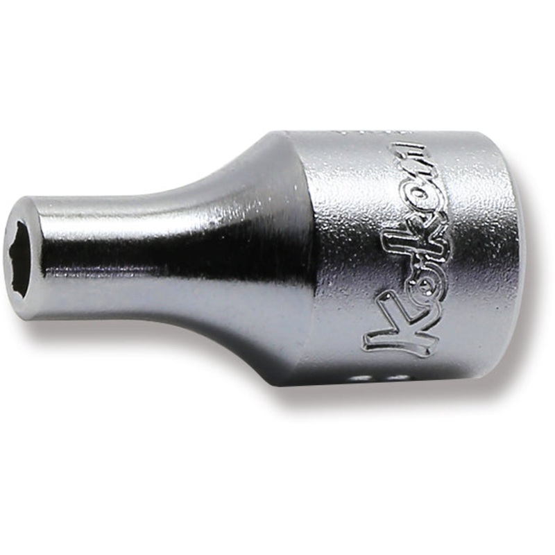 Ko-ken Tools 1/4 Sq. Dr. 6 point chrome Metric Socket 3mm