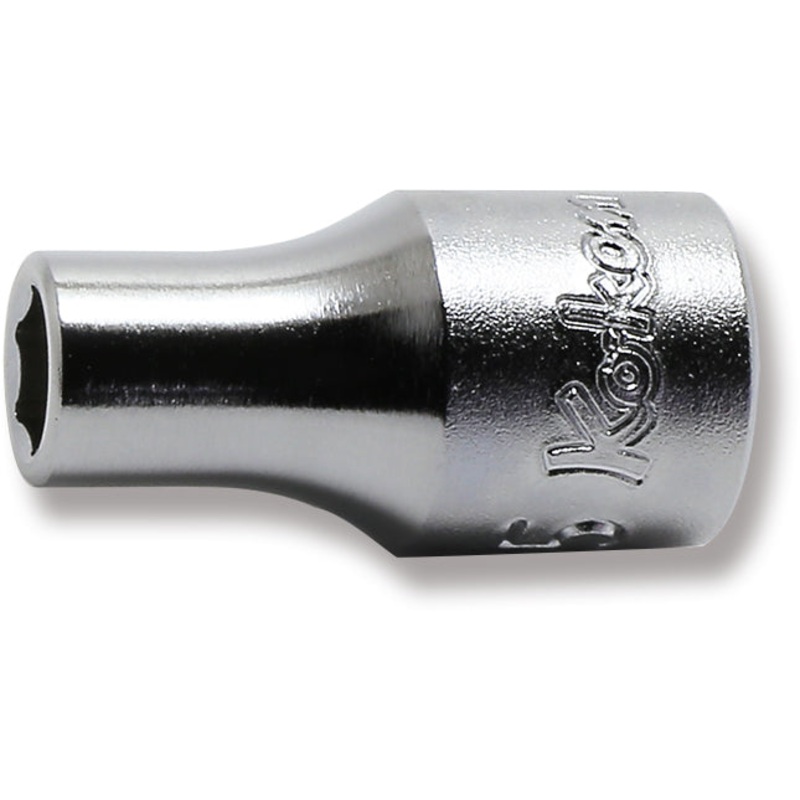 Ko-ken Tools 1/4 Sq. Dr. 6 point chrome Metric Socket 4.5mm