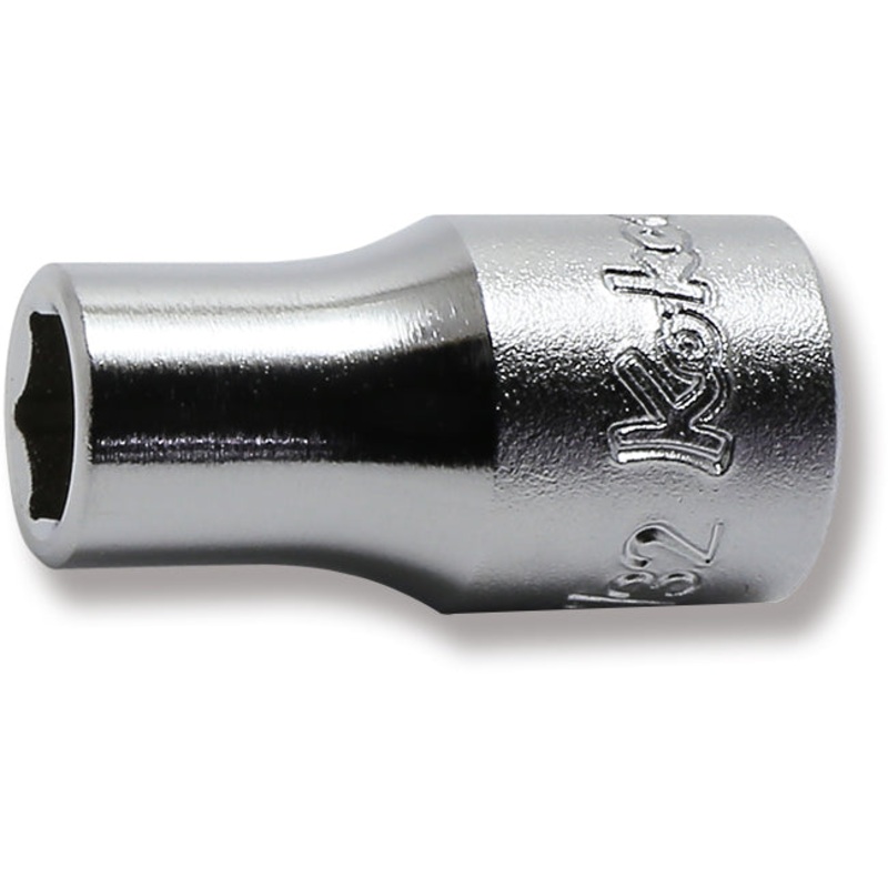 Ko-ken Tools 1/4 Sq. Dr. 6 point chrome SAE Socket 7/32