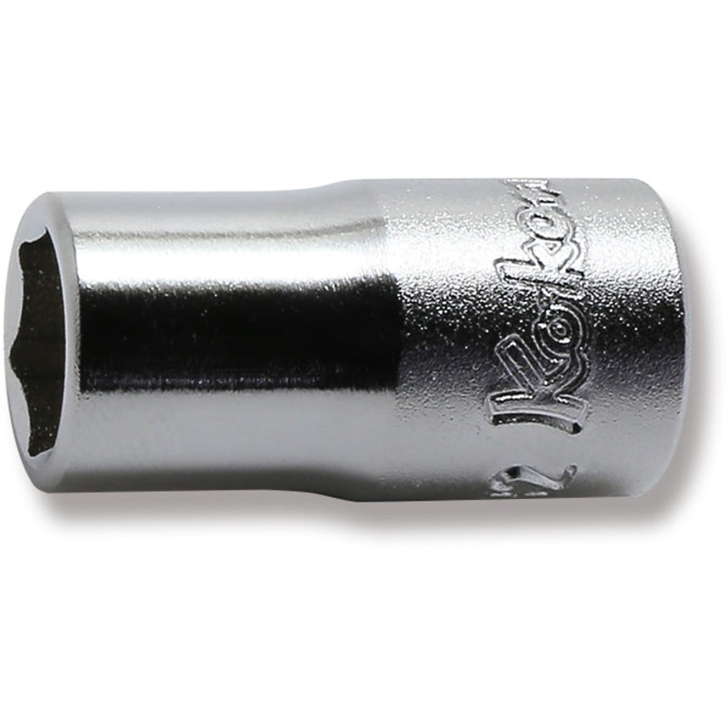 Ko-ken Tools 1/4 Sq. Dr. 6 point chrome SAE Socket 9/32