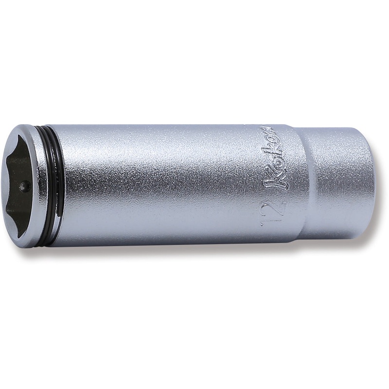 Ko-ken Tools 1/4 Sq. Dr. Deep NUT GRIP Socket 12mm