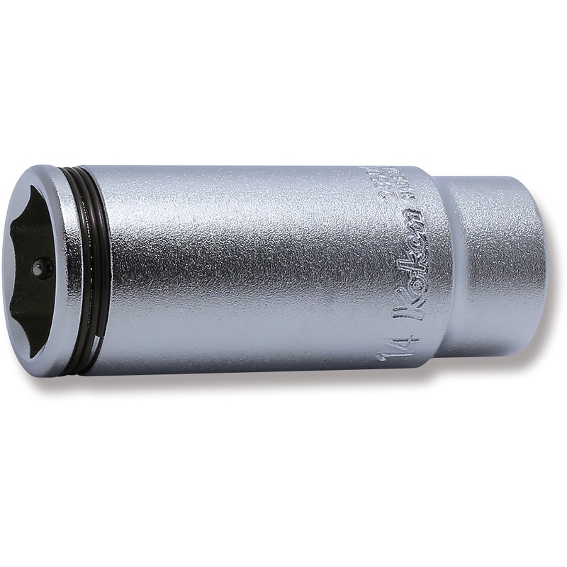 Ko-ken Tools 1/4 Sq. Dr. Deep NUT GRIP Socket 14mm