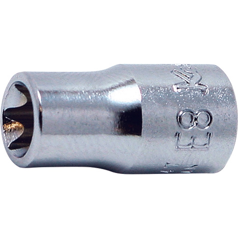 Ko-ken Tools 1/4 Sq. Dr. TORX E10 Socket – Length 22mm