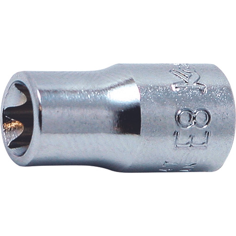 Ko-ken Tools 1/4 Sq. Dr. TORX E6 Socket – Length 22mm
