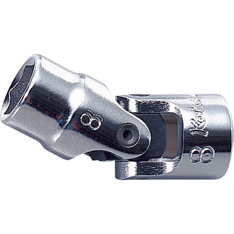 Ko-ken Tools 1/4 Sq. Dr. Universal Socket 5/16 6 point Length 34mm