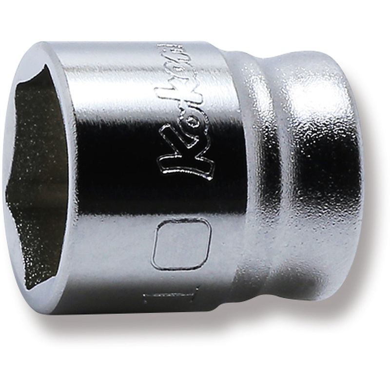 Ko-ken Tools 1/4 Sq. Dr. Z-series 6 point chrome Metric Socket 10mm