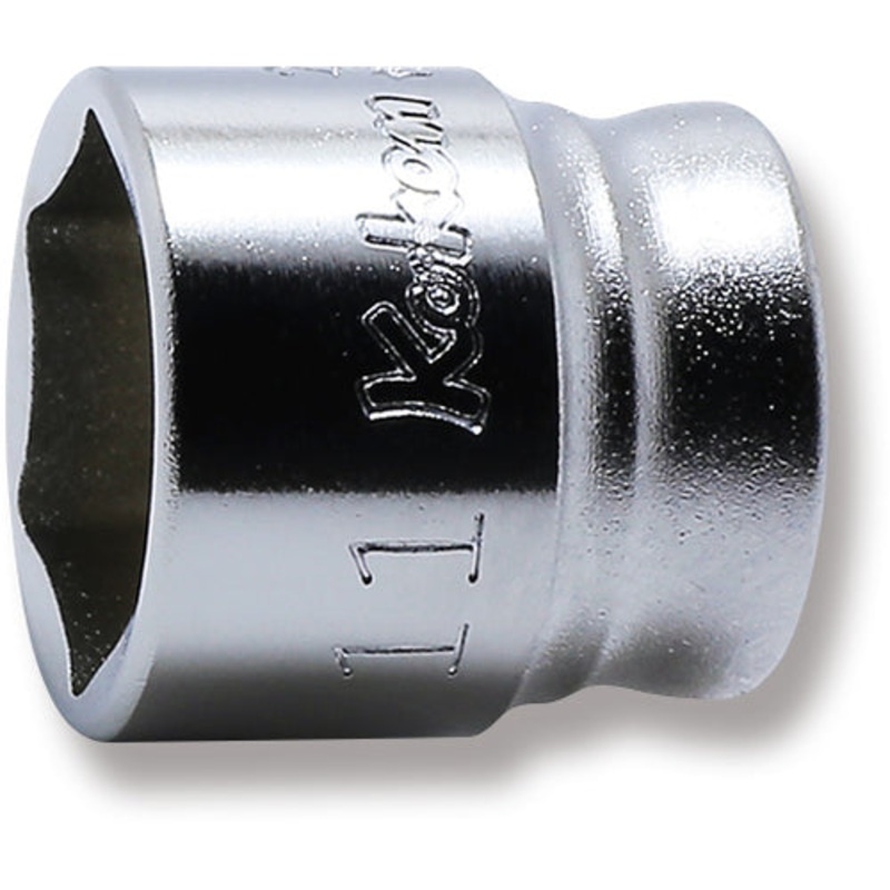 Ko-ken Tools 1/4 Sq. Dr. Z-Series 6 point chrome Metric Socket 11mm
