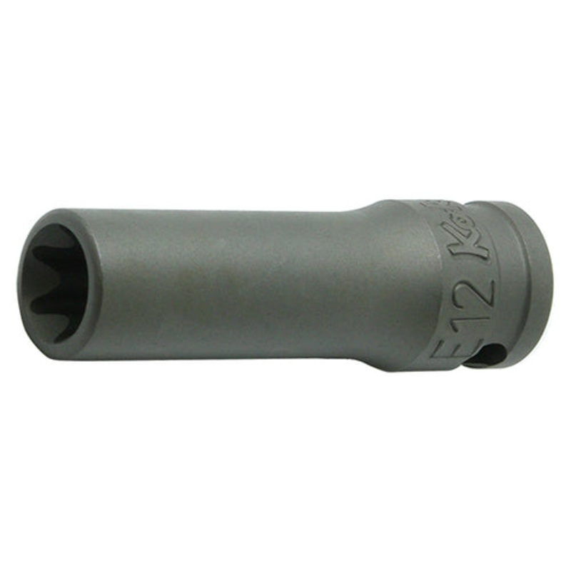 Ko-ken Tools 3/8 Sq. Dr. Industrial Deep TORX E10 Socket – Length 55mm