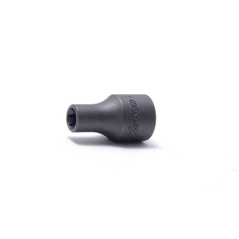 Ko-ken Tools 1/4 Sq. Dr. Industrial TORX E6 Socket – Length 22mm