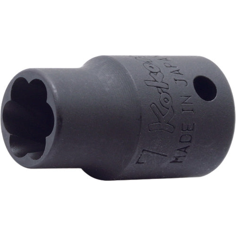 Ko-ken Tools 1/4 Sq. Dr. Nut Twister 4mm Length 23mm
