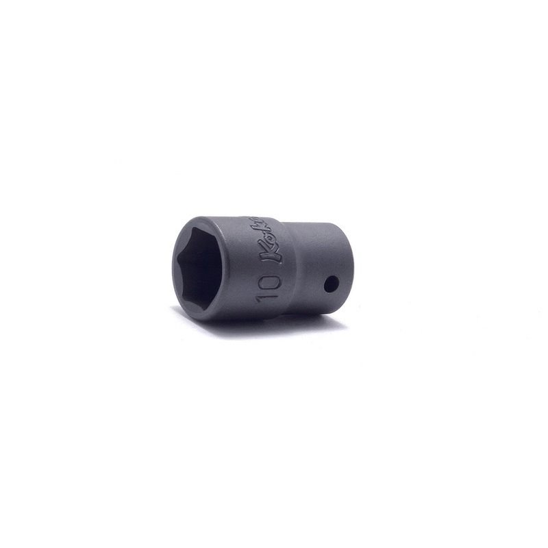 Ko-ken Tools 1/4 Sq. Dr. Socket 10mm 6 point Length 22mm