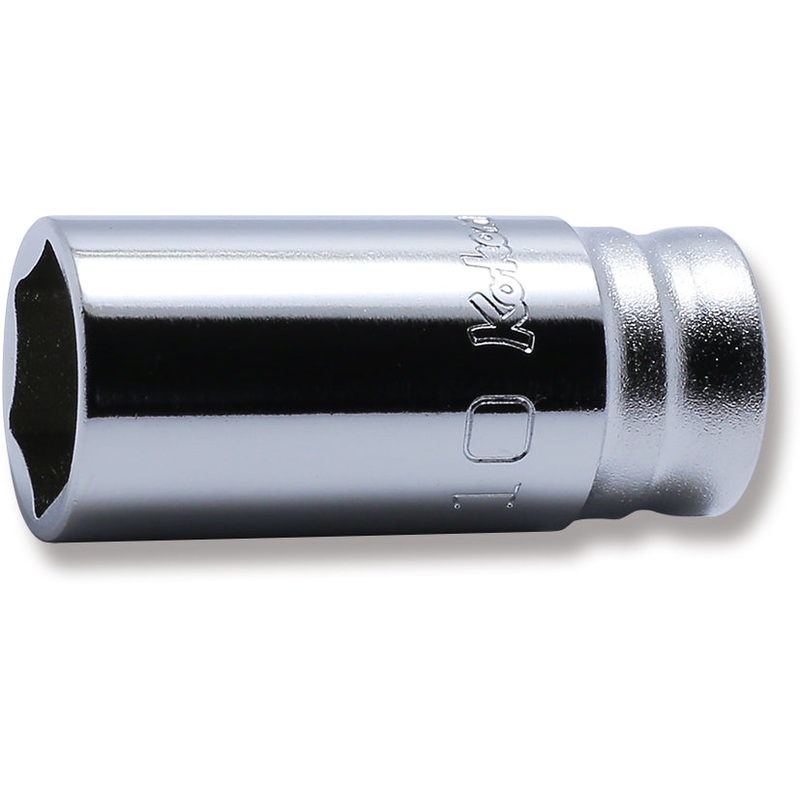 Ko-ken Tools 1/4 Sq. Dr. Socket 10mm 6 point Length 30mm Z-series