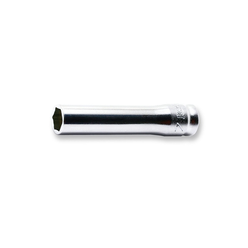 Ko-ken Tools 1/4 Sq. Dr. Z-series 6 point Metric Chrome Socket in 12mm