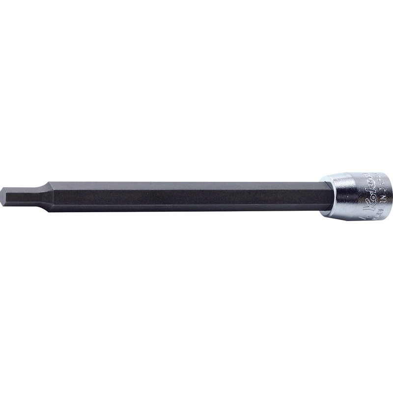 Ko-ken Tools 1/4 Sq. Dr. Bit Socket 10mm Hex Length 100mm